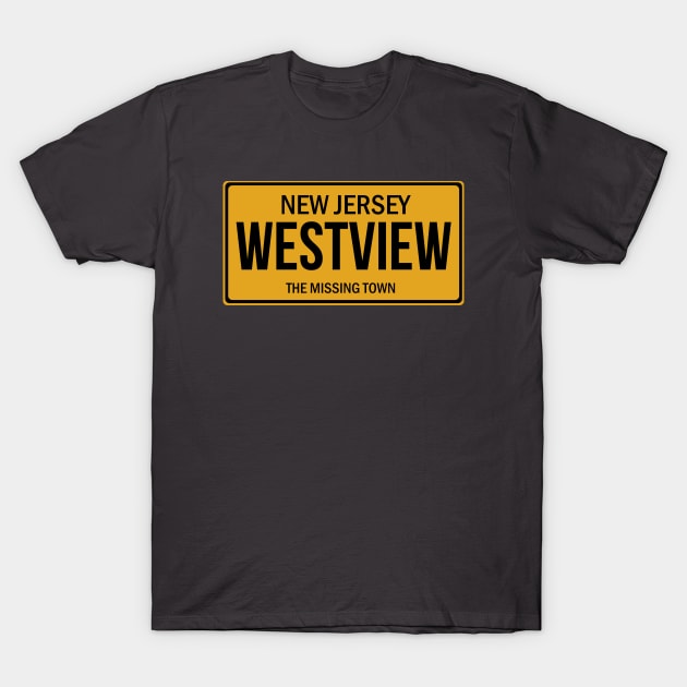 Westview city license plate T-Shirt by DiegoCarvalho